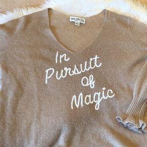 Light weight Alpaca and Wool tan Sweater so M,